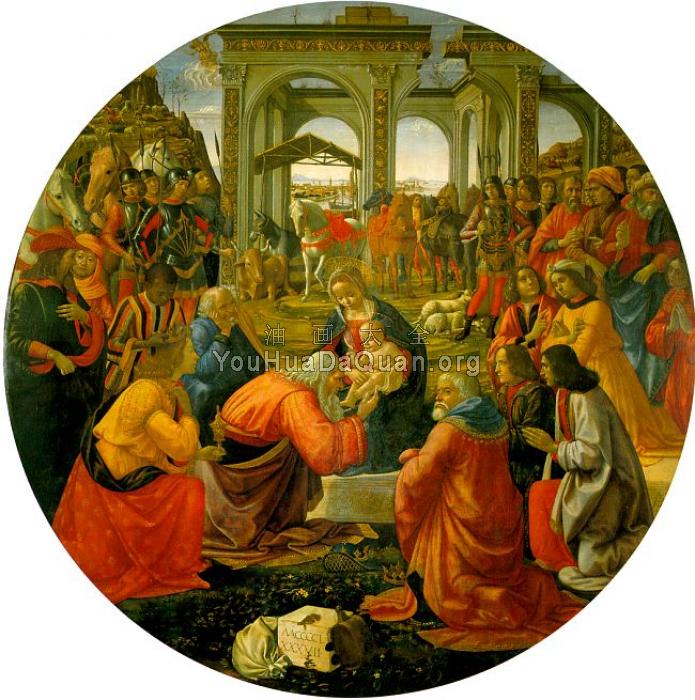 Adoration of the Magi - 多梅尼科·基尔兰达约